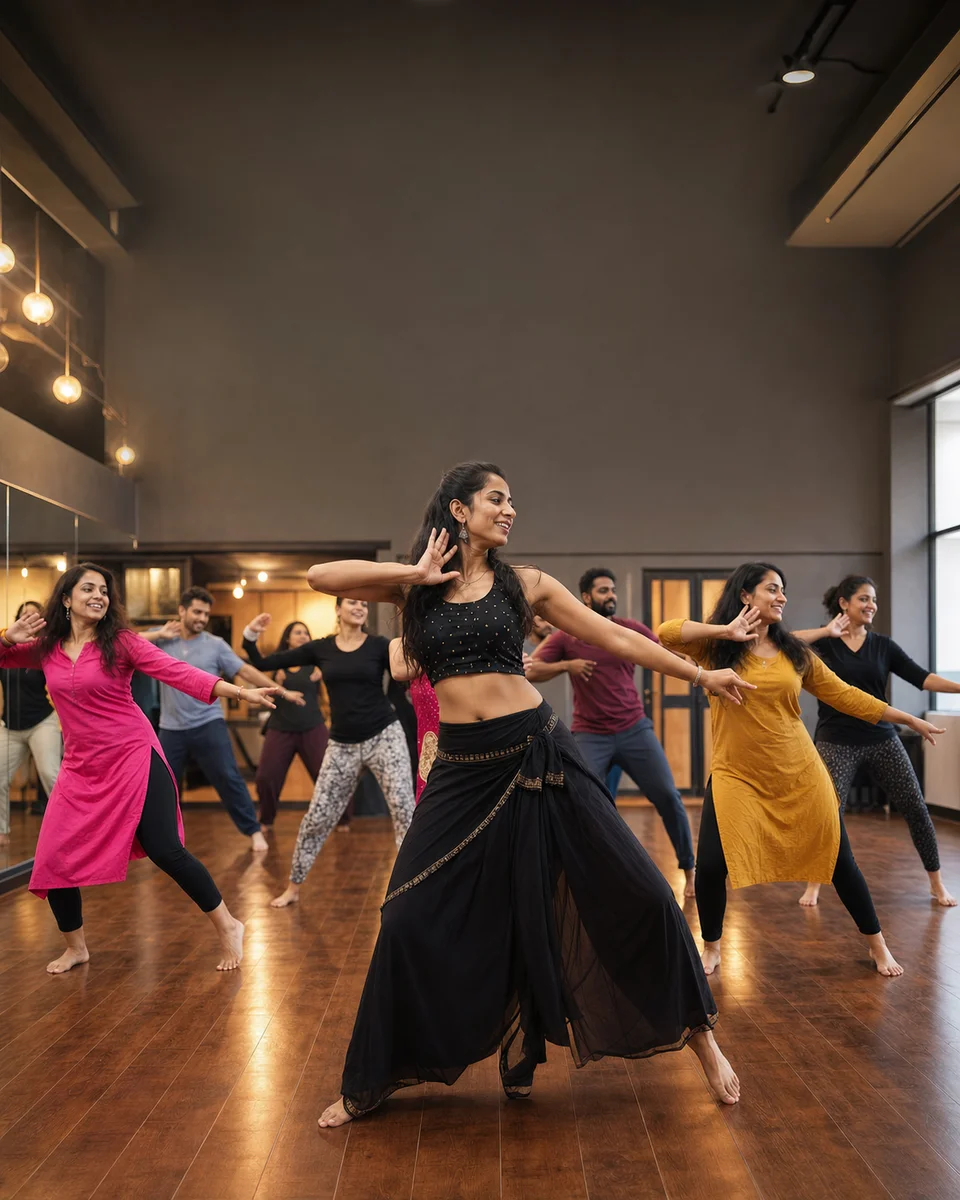 Nritya Flow Dance Studio background